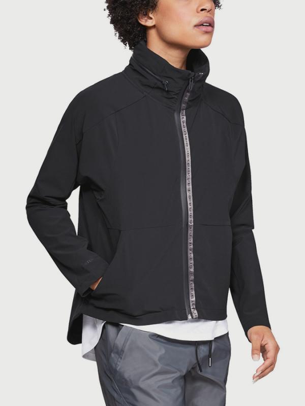 Bunda Under Armour Unstoppable Woven Fz Černá