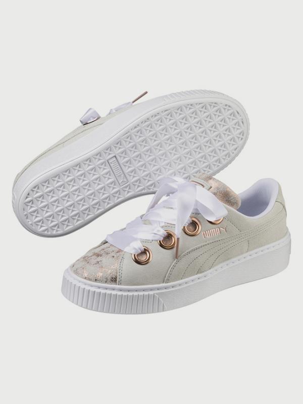 Boty Puma Platform Kiss Artica Wn s Šedá