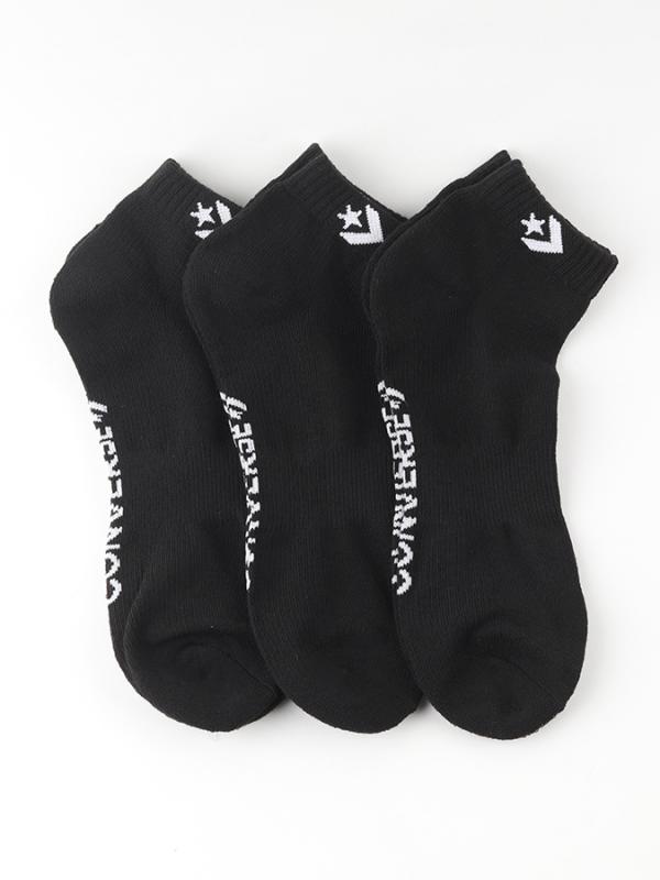 Ponožky Converse Skarpety Men 3 Pack Černá