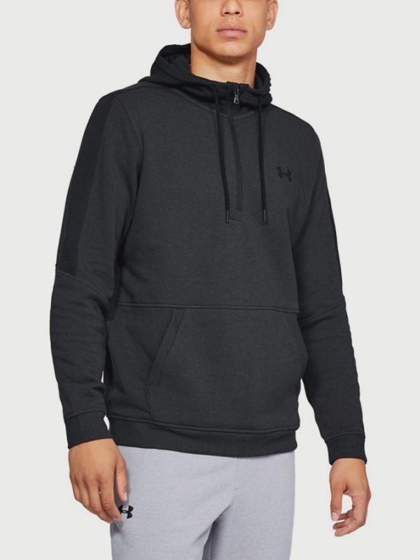 Mikina Under Armour Microthread Fleece 1/2 Zip Černá