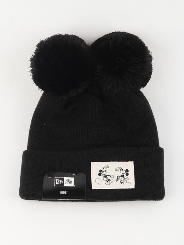 Čepice New Era Disney cuff kids MINMOU Černá