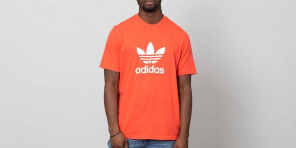 adidas Trefoil Tee Bright Red