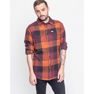 Košile MATIX Betters Flannel burnt orange