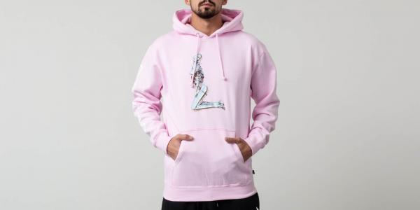 HUF x Sorayama Pullover Hoodie Pink