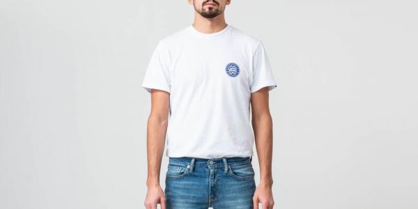 Vans Checker Co. Tee White