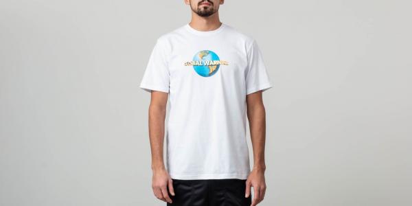 Raised by Wolves Global Warning Tee White