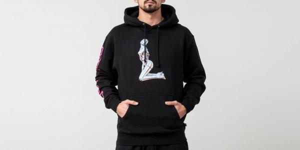 HUF x Sorayama Pullover Hoodie Black