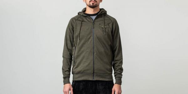 New Era NBA Team Chicago Bulls Engineered Fit Zip Hoodie Green