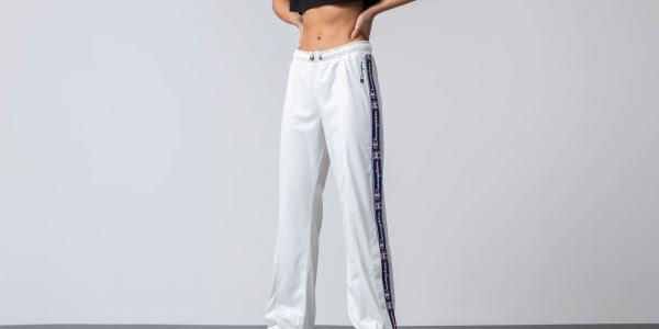 Champion Wide-Leg Sweatpants Snow White