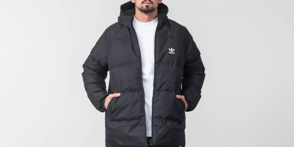 adidas Superstar Down Hood Jacket Black