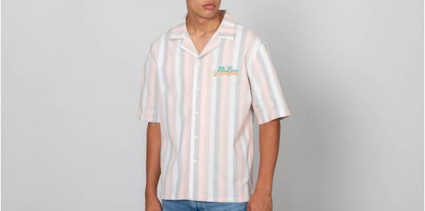 My Dear clothing Balls & Skittles Club Bowling Shirt Pink