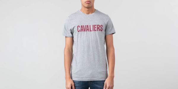 New Era Cavaliers Shortsleeve Tee Gray