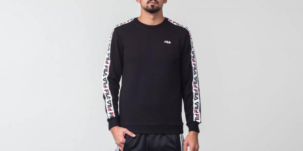 FILA Men Aren Crewneck Black
