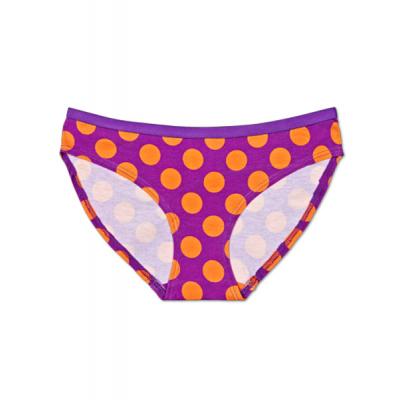 Happy Socks Big Dots Briefs Purple/Orange