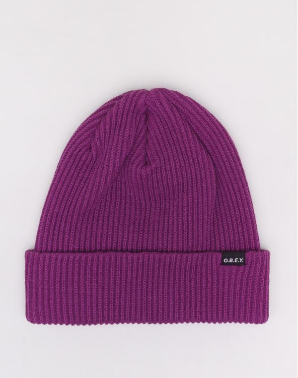 Obey Acacia Beanie Plum