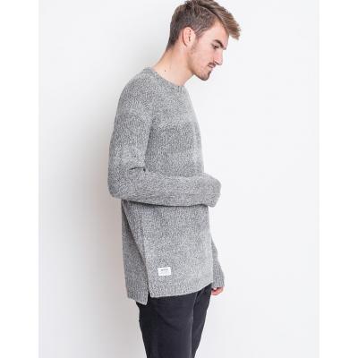 Svetr WeSC Bobbo grey melange