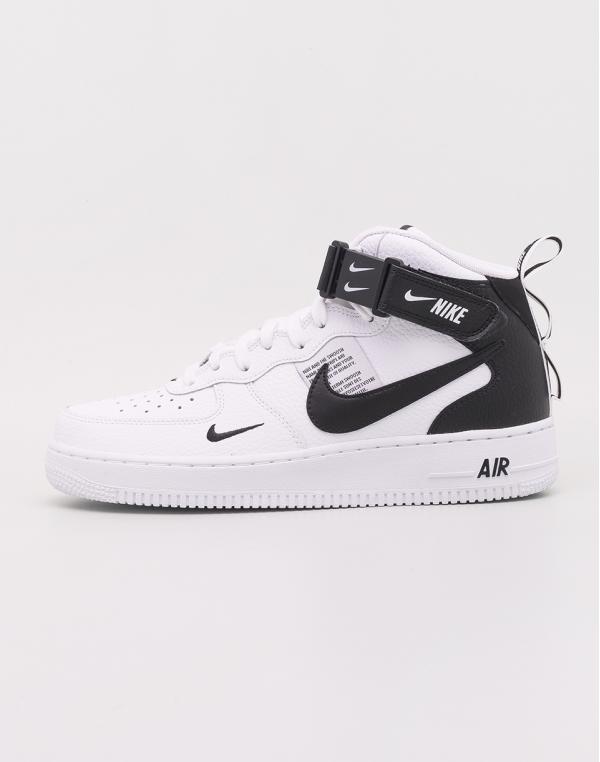Nike Air Force 1 Mid '07 LV8 White/ Black- Tour Yellow 44