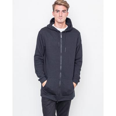 Mikina Iriedaily Boma Zip Hood Black