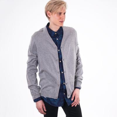 Svetr WeSC Borik Grey melange