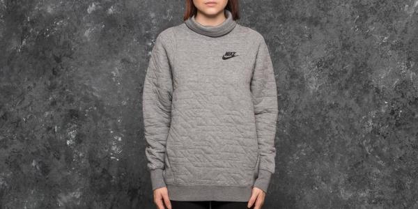 Nike Sportswear FNL Quilt Sweat Medium Grey Heather