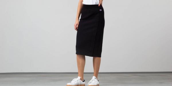 Champion Logo Skirt Black