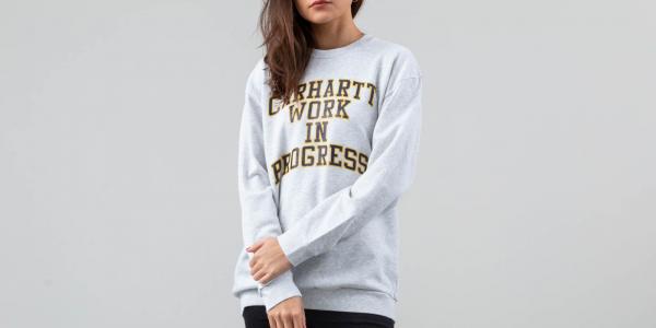 Carhartt WIP Division Sweatshirt Ash Heather