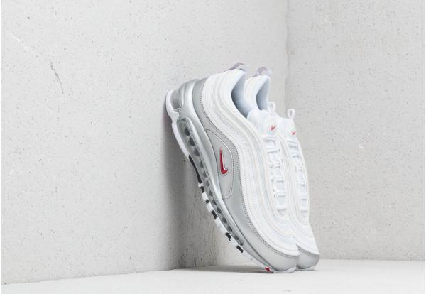 Nike Air Max 97 QS White/ Varsity Red & Silver