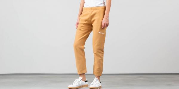 Champion Elastic Cuff Pants Beige