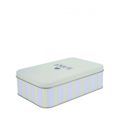 Miss Etoile Enjoy Tin Box LEMON STRIPE