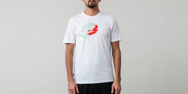Nike Camo Fill Futura Tee White