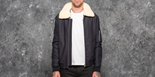 A.P.C. Manchester Jacket Dark Navy