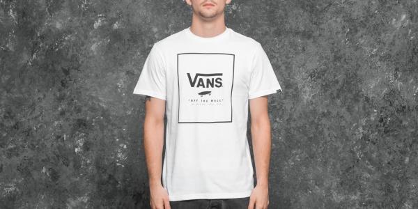 Vans Print Box Tee White-Black
