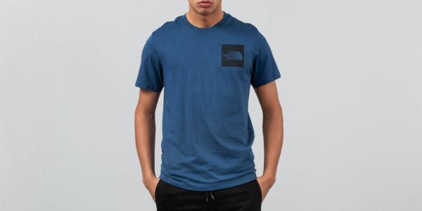 The North Face Shortsleeve Face Fine Tee Shady Blue