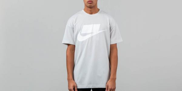 Nike Sportswear Top Tee Light Bone/White