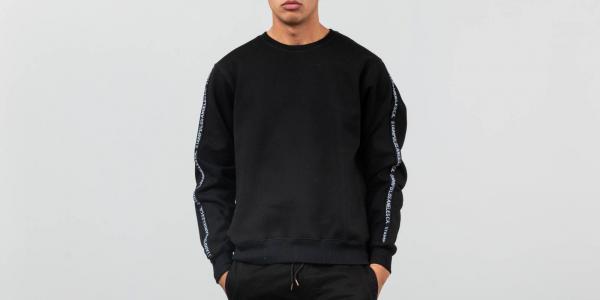 STAMPD Operation Pullover Black