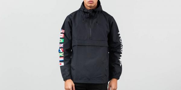HUF Regional Tour Anorak Black