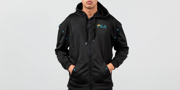 Fila Zee Bonded Hoodie Black