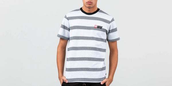 HUF x Spitfire Striped Knit Shirt White