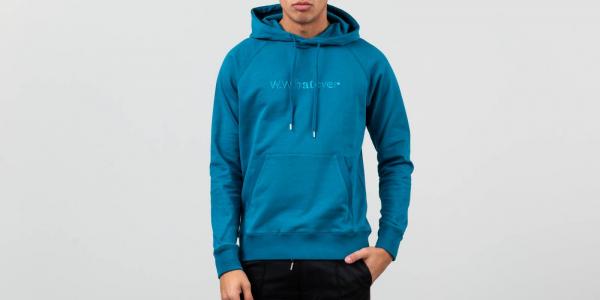 WOOD WOOD Fred Hoodie Teal