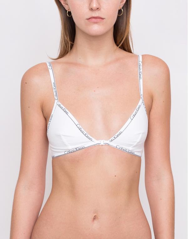 Calvin Klein Triangle Unlined White L