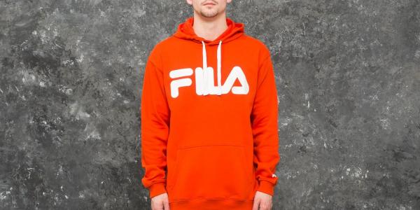 FILA Classic Logo Hoodie Pureed Pumpkin