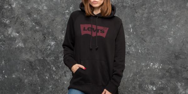 Levi's® Graphic Sport Hoodie Housemark Black