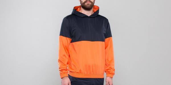 Champion Track Suit Navy/ Orange