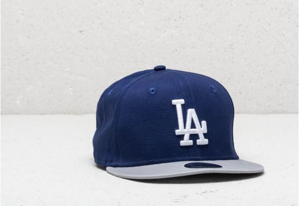 New Era 9Fifty Youth MLB League Essential Los Angeles Dodgers Cap Navy/ Grey