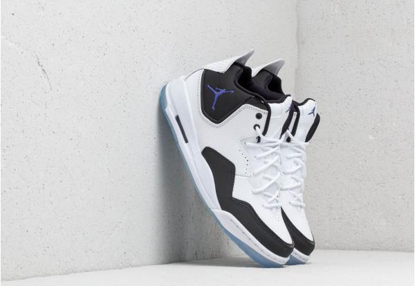 Jordan Courtside 23 White/ Dark Concord-Black