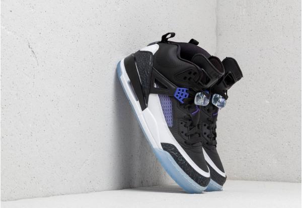 Jordan Spizike Black/ Dark Concord-White