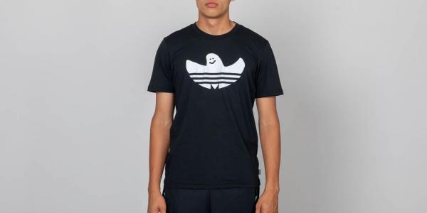 adidas Solid Shmoo Tee Black/ White