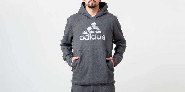 adidas x Undefeated Tech Hoodie Dark Grey Heather