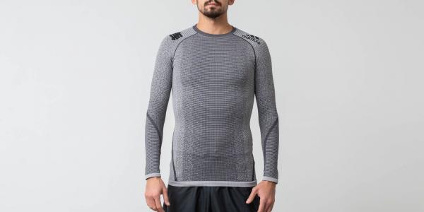 adidas x Undefeated Alphaskin Heat Top Mgh Solid Grey/ Utility Black