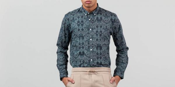 Junk de Luxe Algimatas Shirt Green/ Dark Green